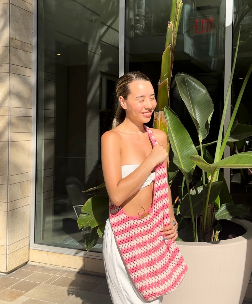 coco hobo bag beach bag handmade